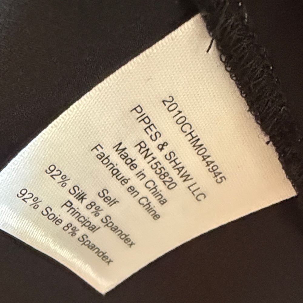 Veronica Beard Kylar Rhinestone Button-Down Silk Top Blouse - Picture 16 of 16